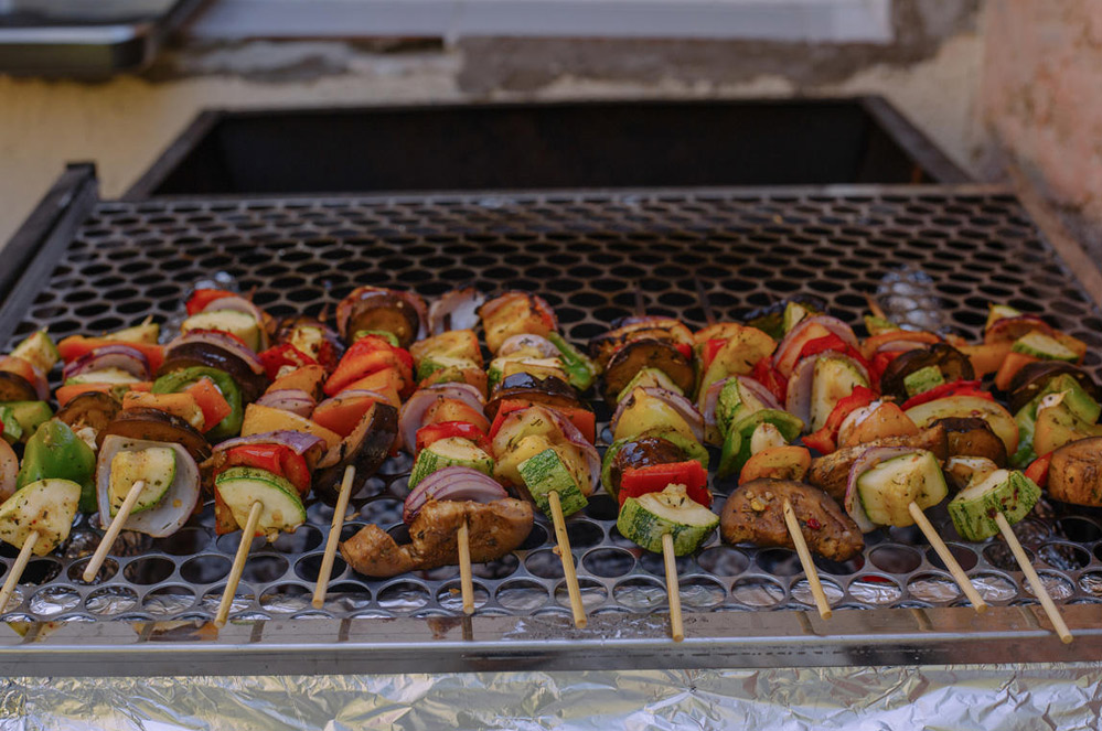 Daar zijn weer die mooie dagen … met een veggie barbecue op het menu!