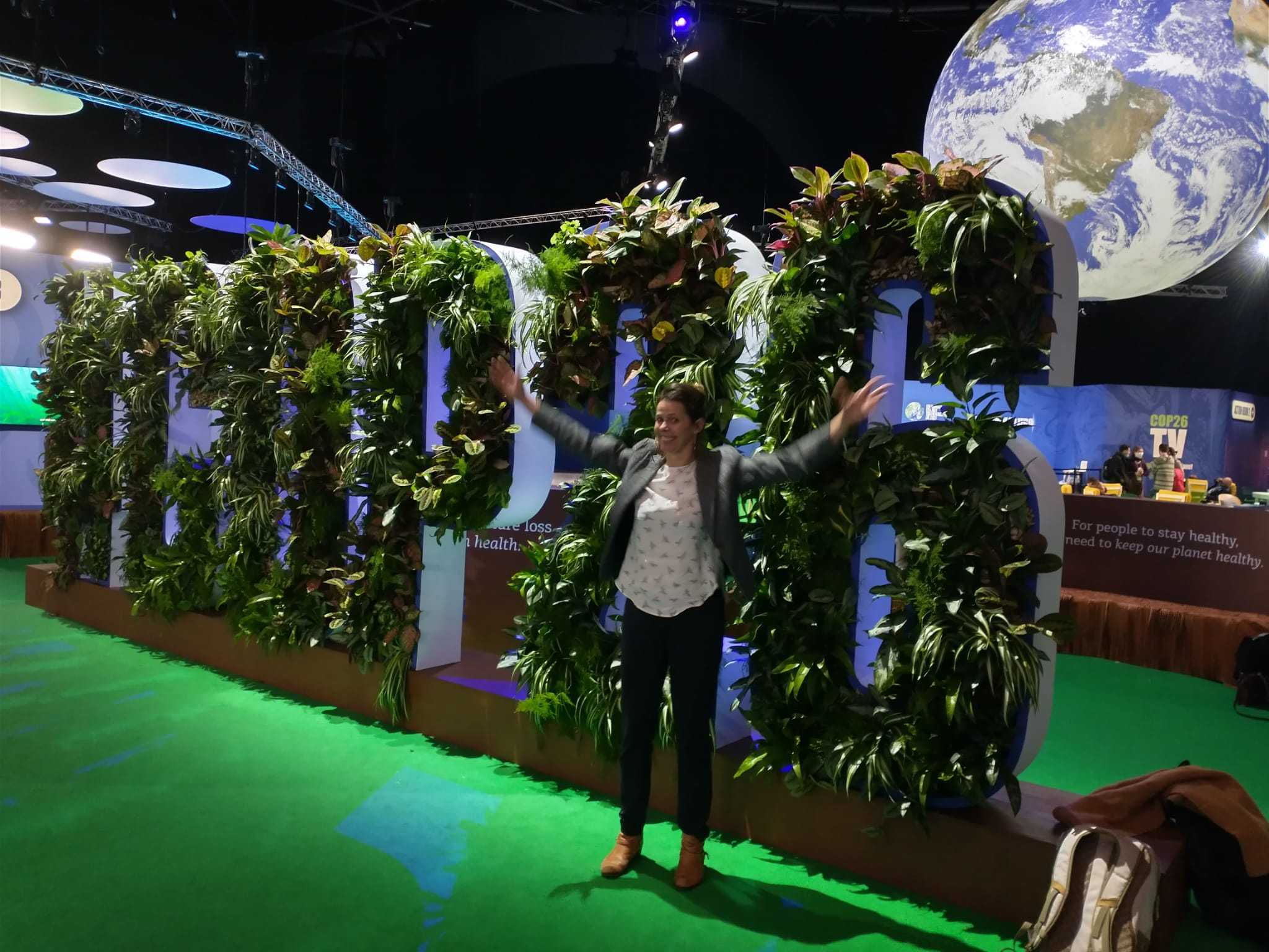 Dans les coulisses de la COP26 : rencontre avec notre porte-parole Carine