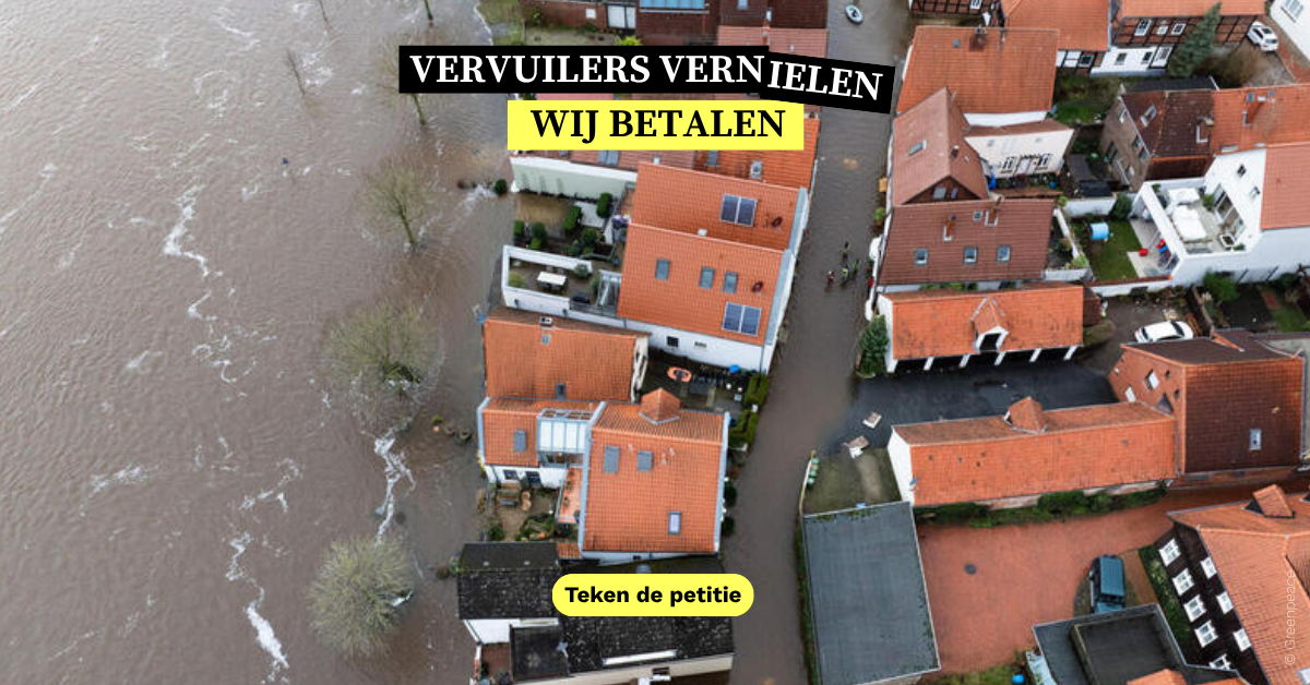 Vervuilers moeten betalen