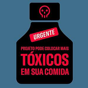 Projeto pode colocar mais agrotóxicos na sua comida.