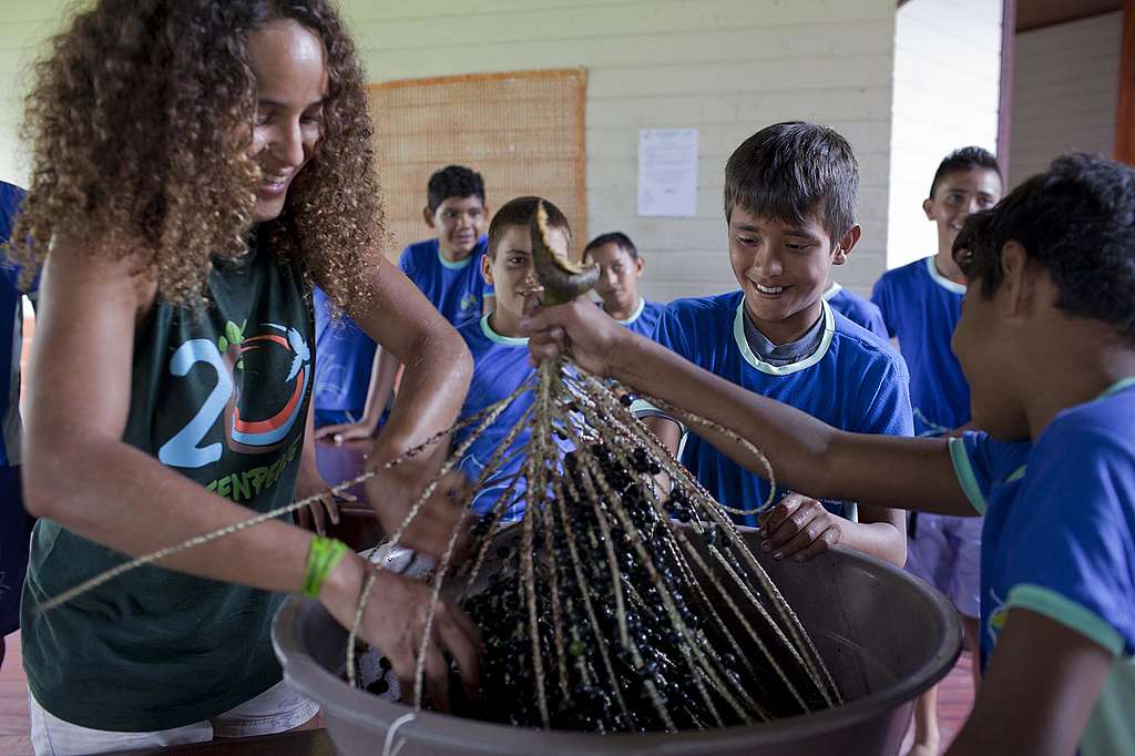 Projeto Escola em Bailique, Amapá