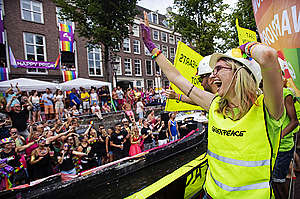 Amsterdam Pride 2018. © Marten  van Dijl