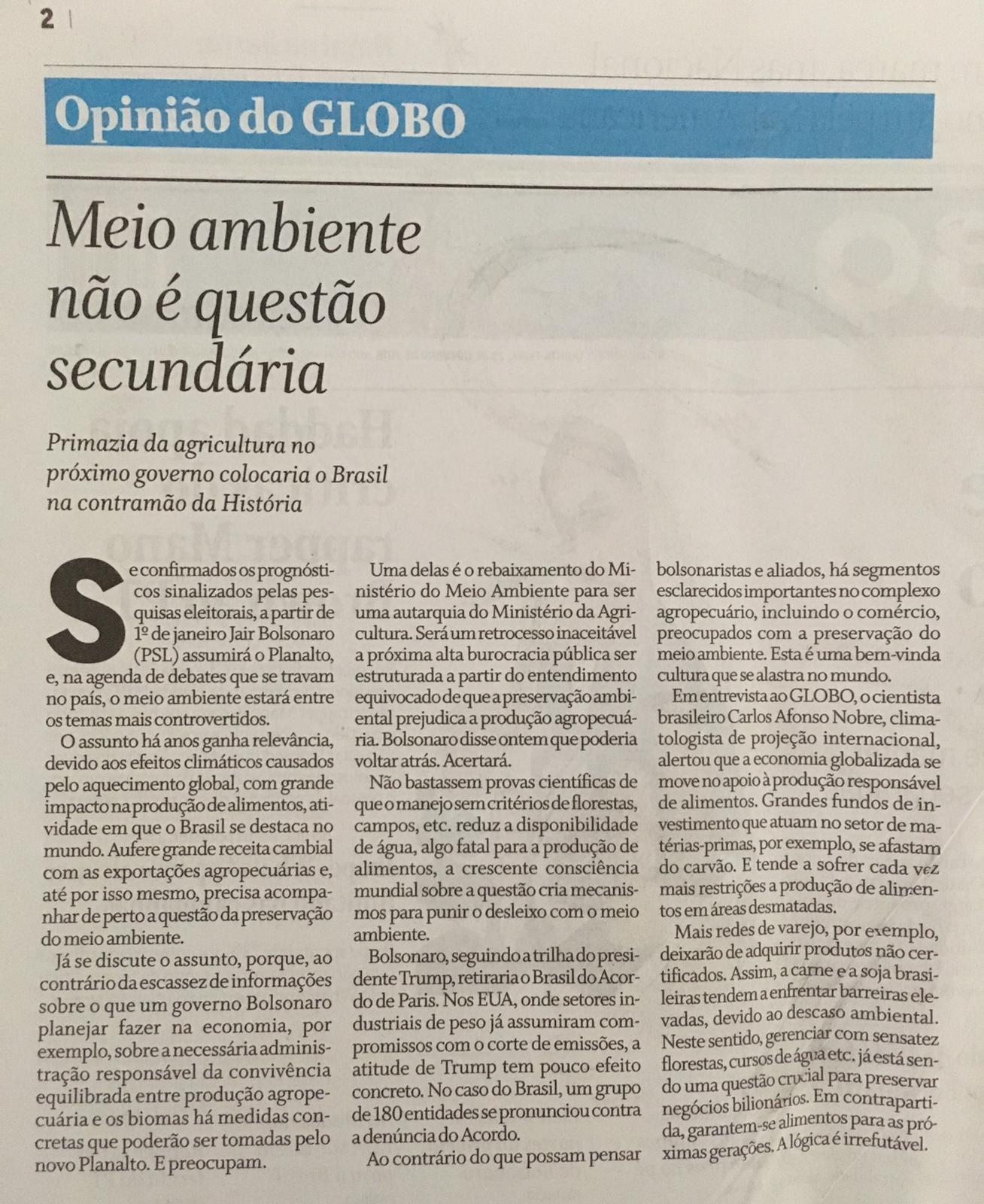 Meio ambiente como prioridade - Greenpeace Brasil
