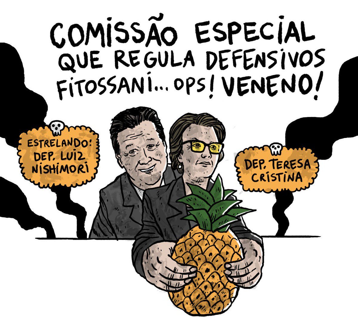 Charge contra o Pacote do Veneno