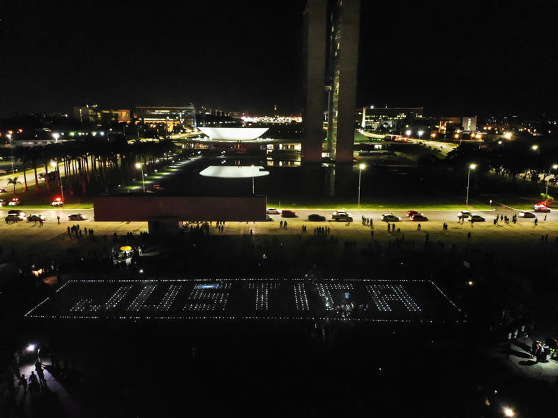 Primeiro dia do Acampamento Terra Livre 2019, em Brasília