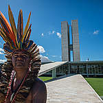 Lideranças indígenas apresentaram suas demandas à Câmara e ao Senado no segundo dia do Acampamento Terra Livre