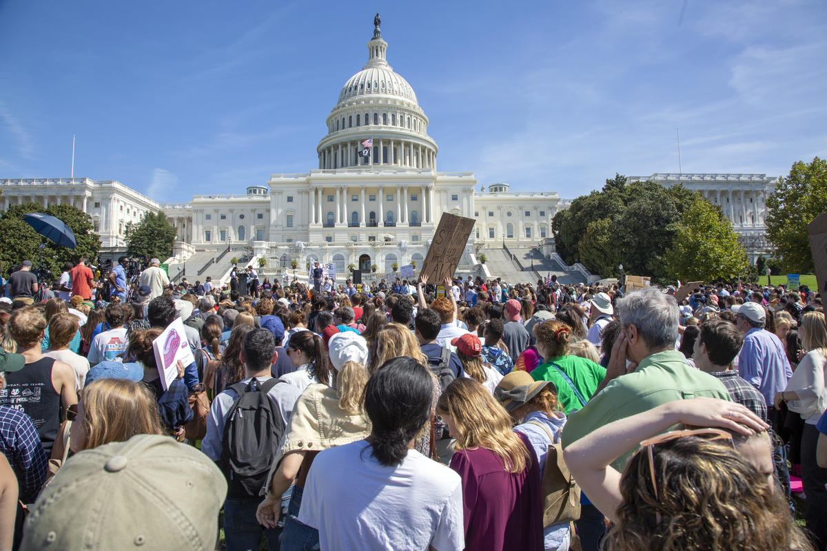 DC Youth-led Global Climate Strike. © Tim Aubry / Greenpeace