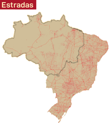 Mapa estradas