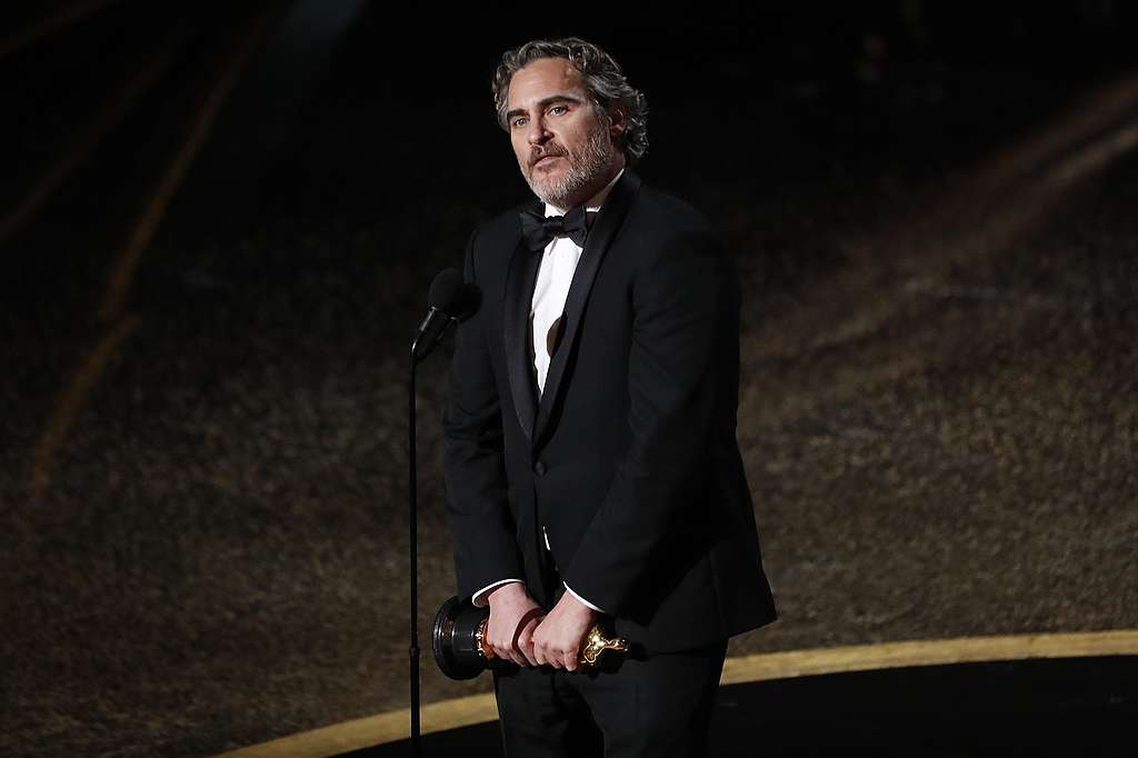 Joaquin Phoenix no Oscar 2020