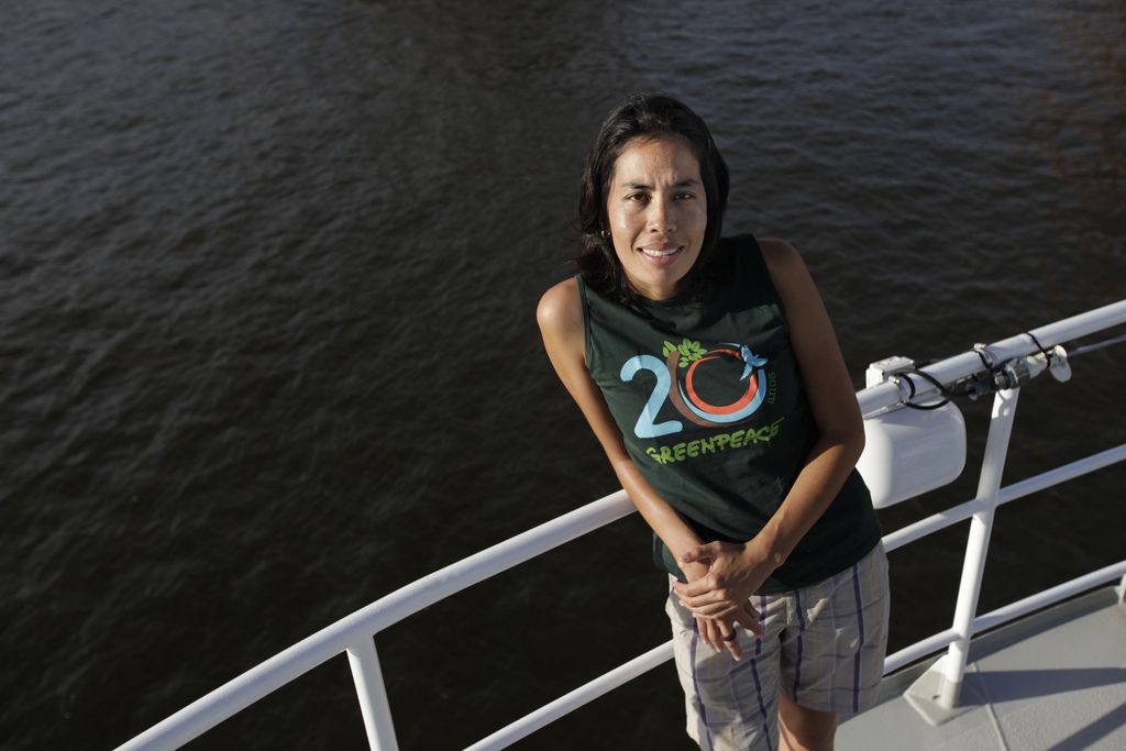 Tatiana de Carvalho © Karla Gachet/Greenpeace Foto: © Karla Gachet/Greenpeace