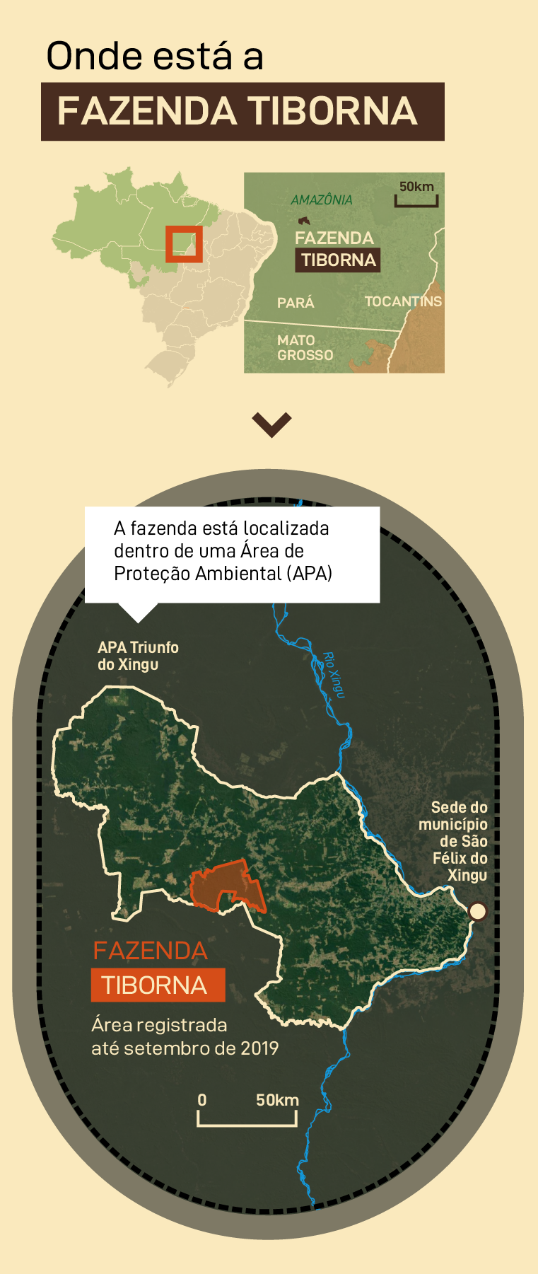 Onde está a Fazenda Tiborna