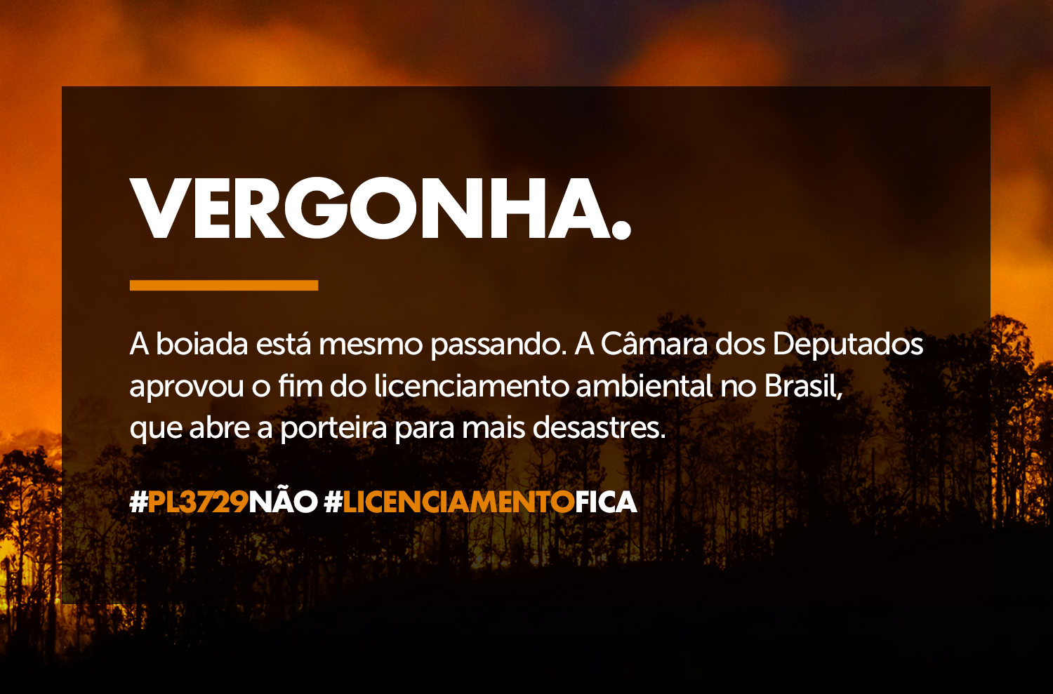 Câmara aprova lei que acaba com o licenciamento ambiental no Brasil