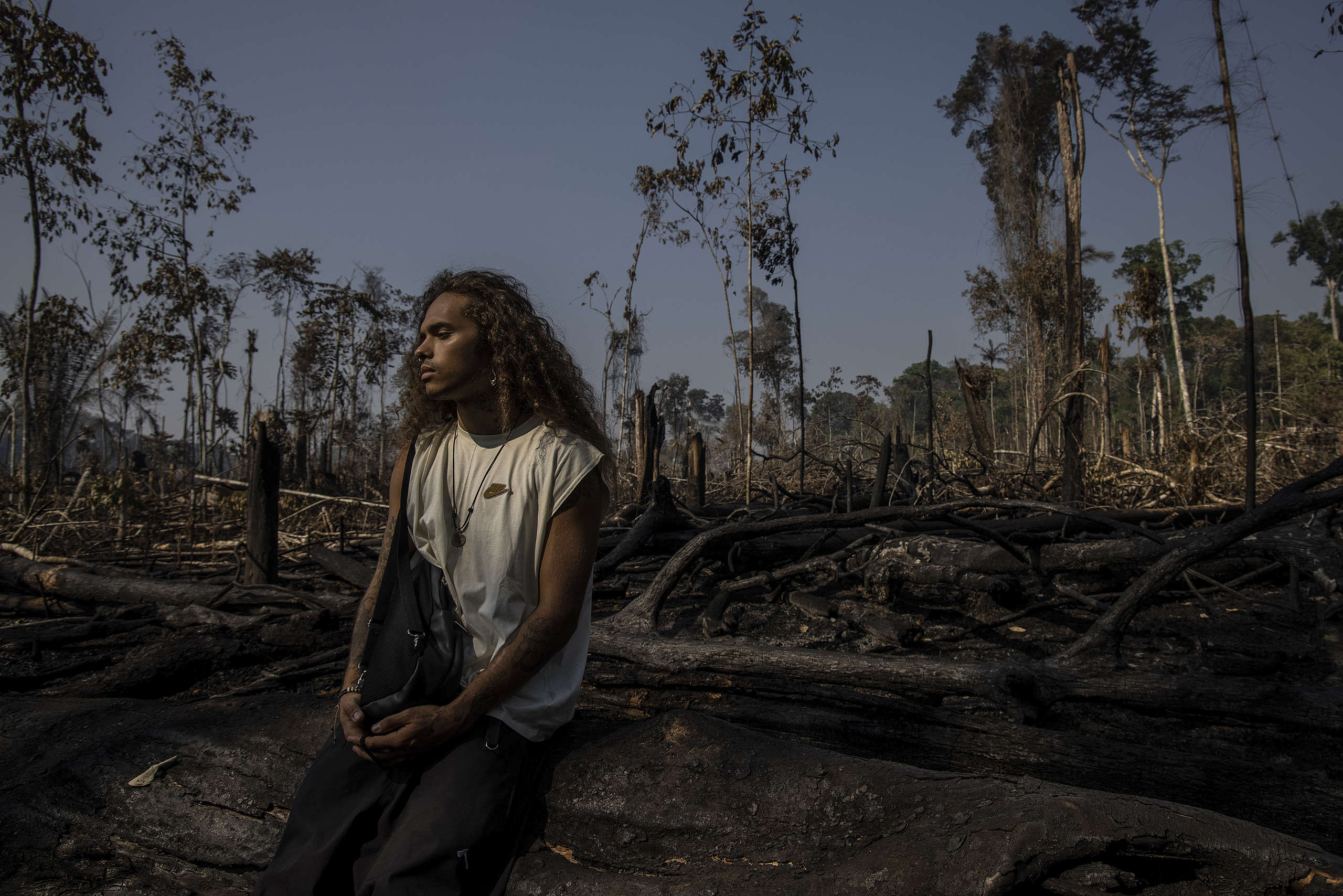 Vitão, embaixador da Brigada Digital do Greenpeace Brasil. Foto: Fernanda Ligabue/Amazônia em Chamas