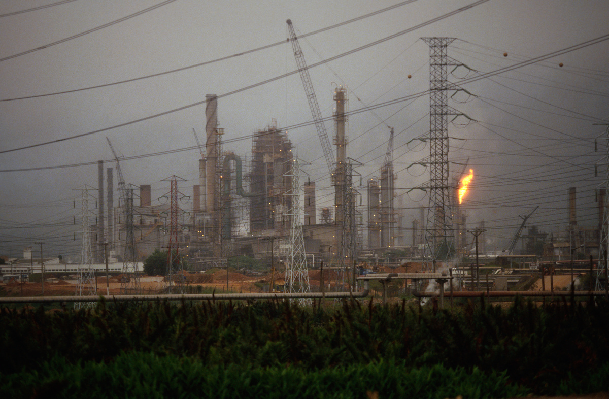 Toxics Cubatao Documentation in Brazil. © Greenpeace / Steve Morgan