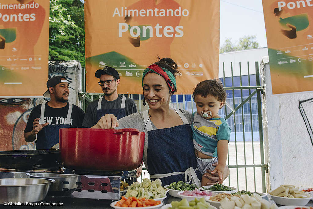 Semana da alimentação | Créditos:  Christian Braga / Greenpeace