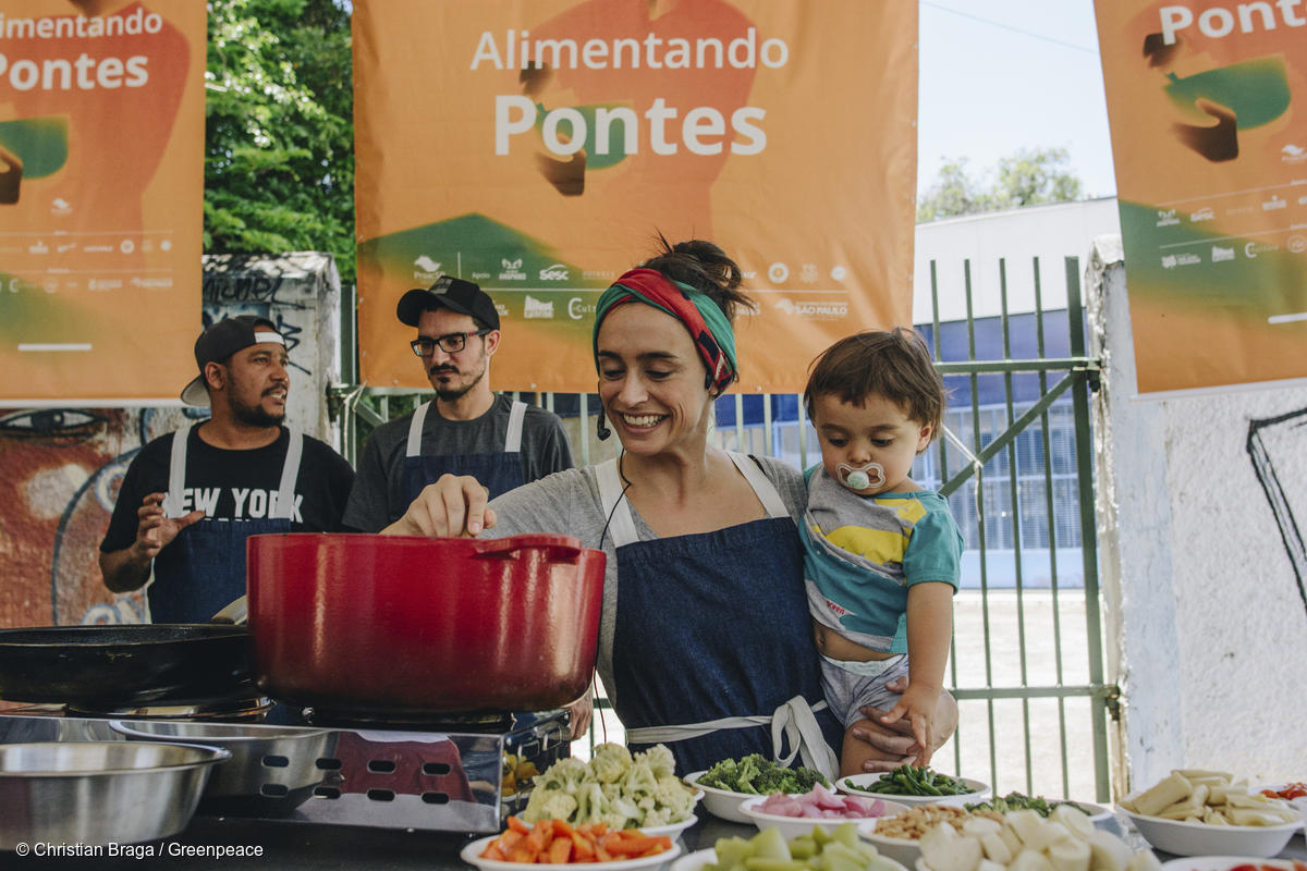 Semana da alimentação | Créditos: Christian Braga / Greenpeace