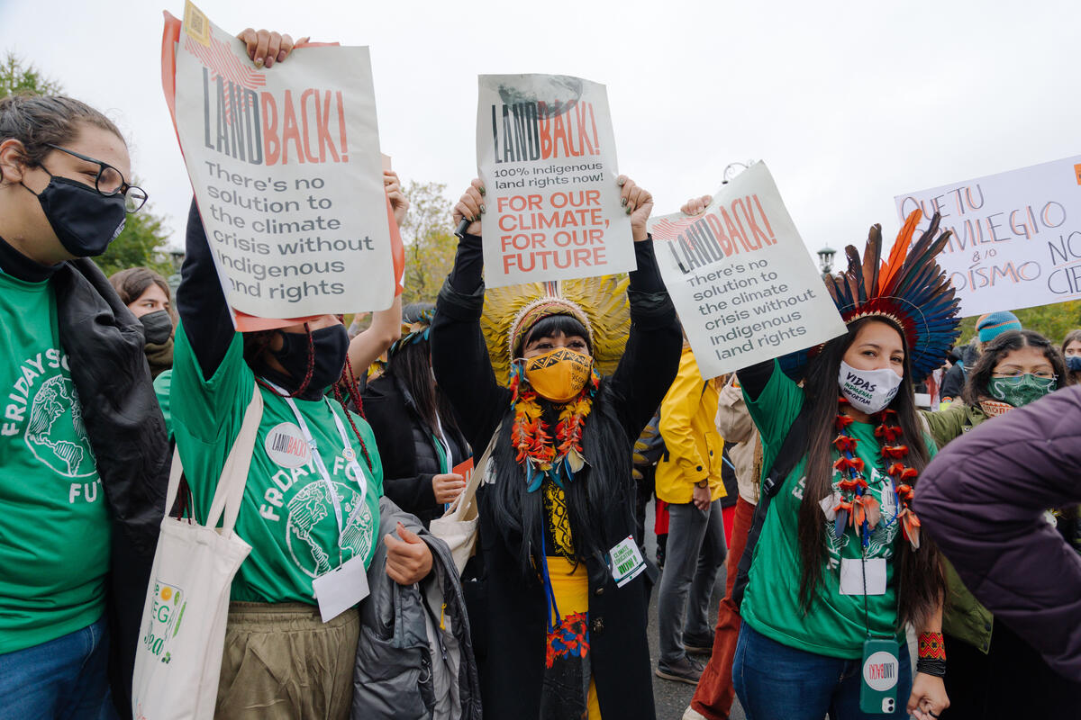 Juventude marca presença na COP26 e fortalece luta por justiça climática