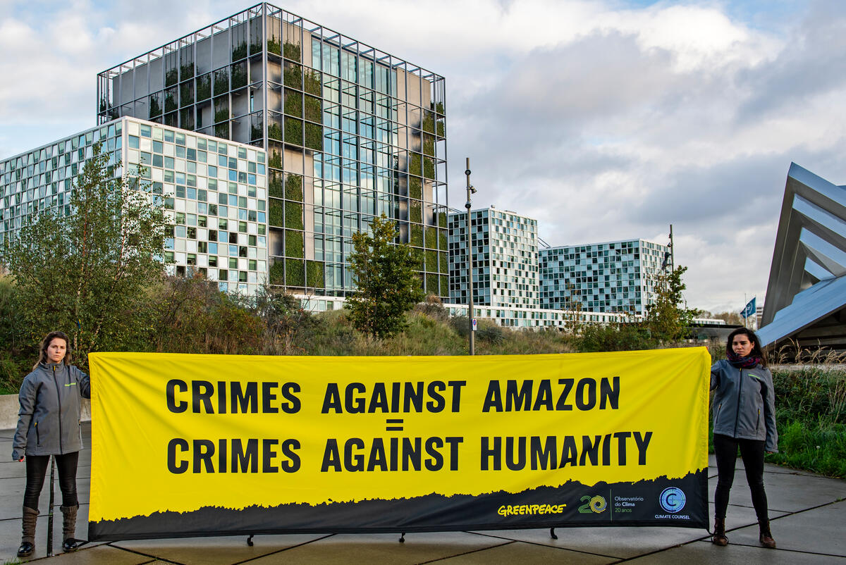 Crimes against humanity committed in the Brazilian Amazon: criminal case filed at the International Criminal Court