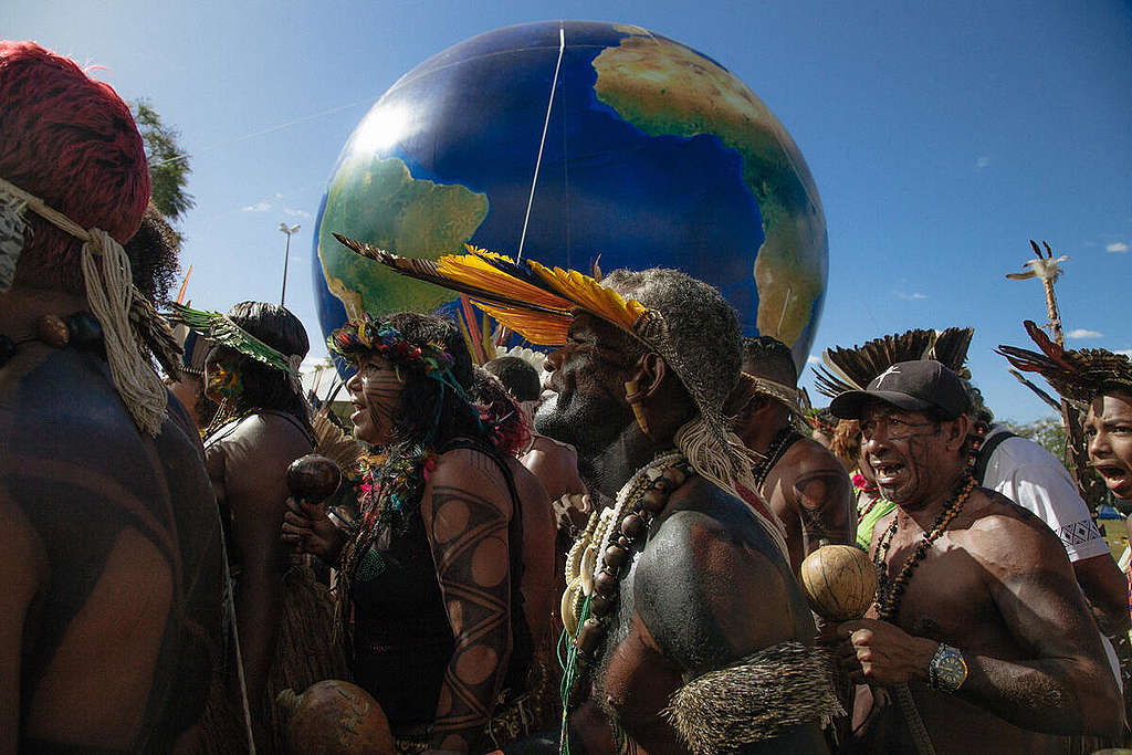 Free Land Camp 2022 in Brazil. © Tuane Fernandes / Greenpeace