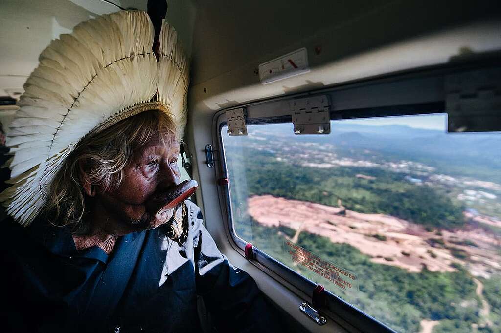 Sobrevoo na Terra Indígena Kayapó: Greenpeace + Instituto Raoni.