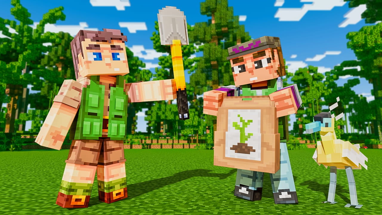 O que o jogo Minecraft e o tema sustentabilidade têm em comum? • Green