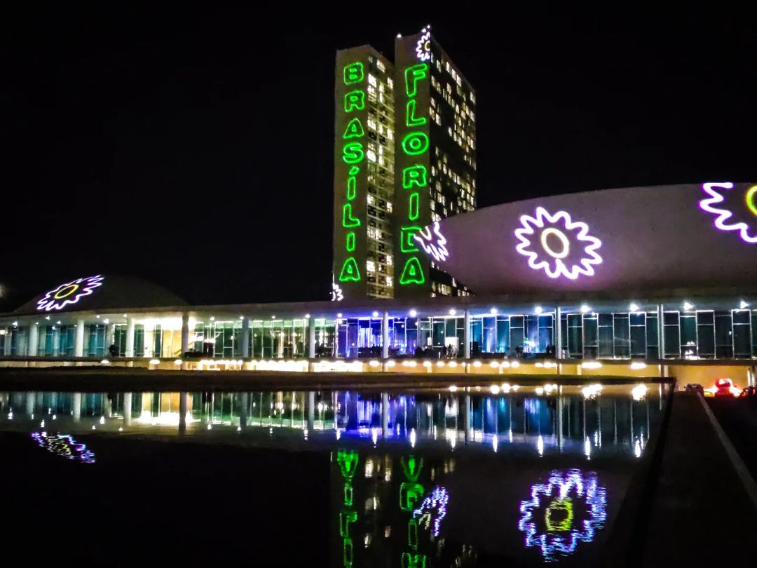 Fotografia de projeção em Brasília