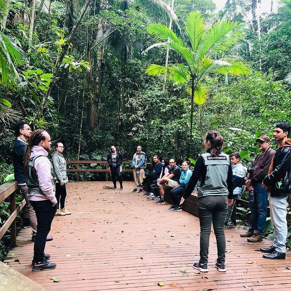 Fotografia de imersão no Parque São Francisco