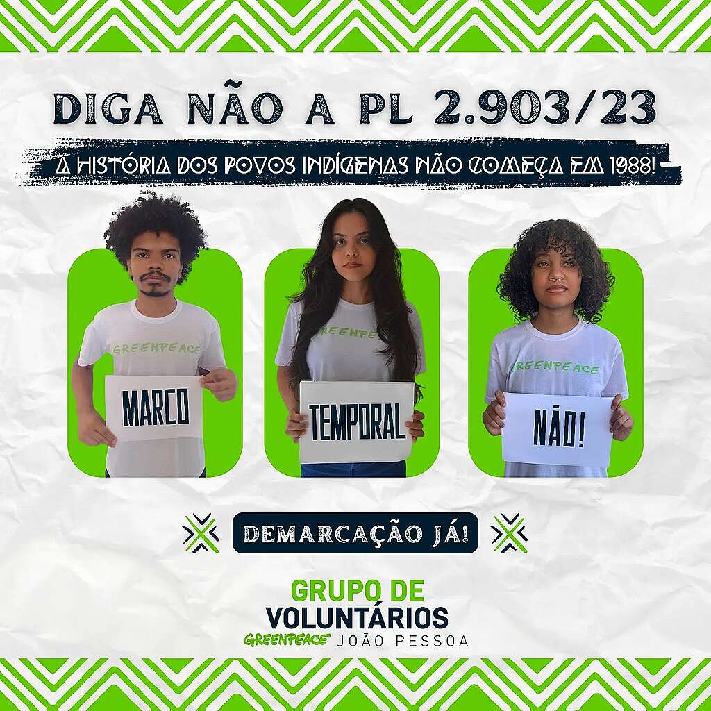 Arte com fotografia de pessoas voluntárias em mobilização online Arte com fotografia de pessoas voluntárias em mobilização online