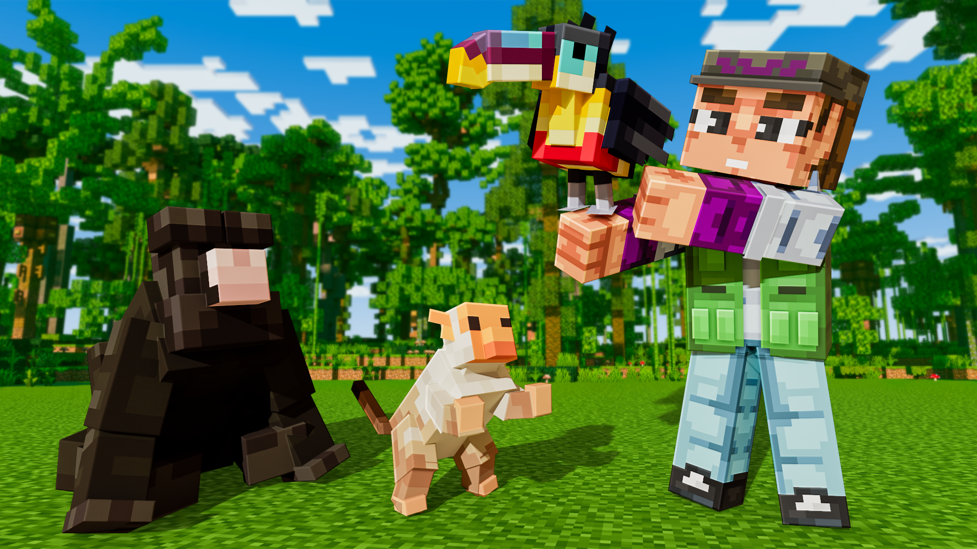 E se o minecraft fosse na vida real?