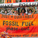 Movimentos de mulheres marcaram participação nos protestos da COP 28