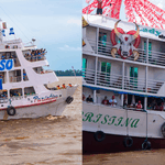 Caravanas do Caprichoso e Garantido se unem ao Greenpeace por uma Amazônia Livre de Garimpo