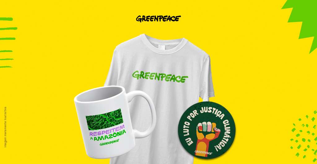 Greenpeace Brasil lança loja virtual em parceria com Uma Penca