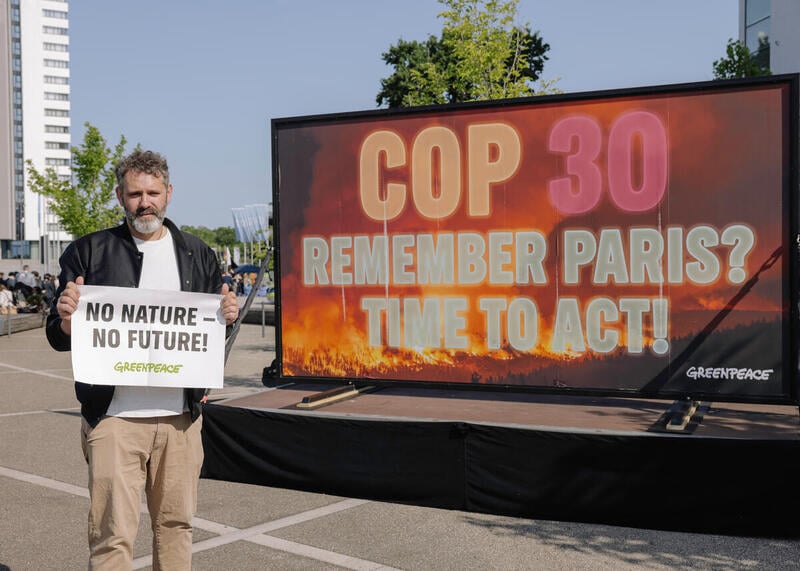 A nova temporada climática vai começar – e o Greenpeace já está com o roteiro pronto