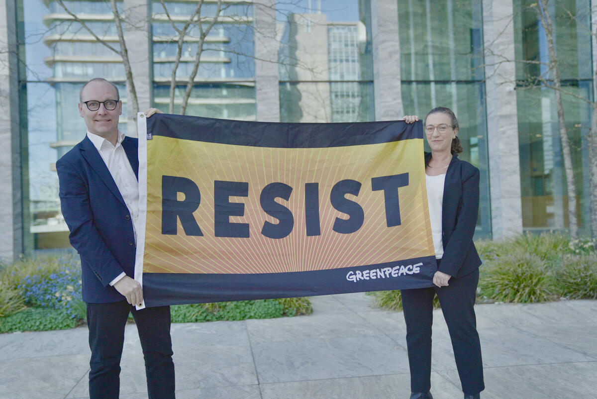 Anti-SLAPP Hearing in Amsterdam. &copy; Milo Bos / Greenpeace