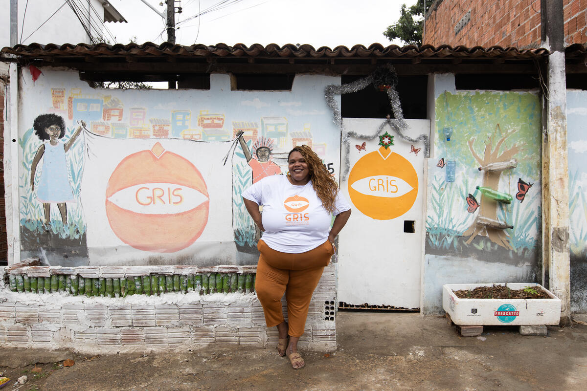 Community-led Response to Flooding - Joice Paixão in Vila Arraes, Recife Joice Paixão, researcher, social educator and president of the GRIS Espaço Solidário Association, led the development of the Community Plan for Contingency, Adaptation and Mitigation of the Effects of Rainfall in Vila Arraes, Brazil, together with local residents and partners.