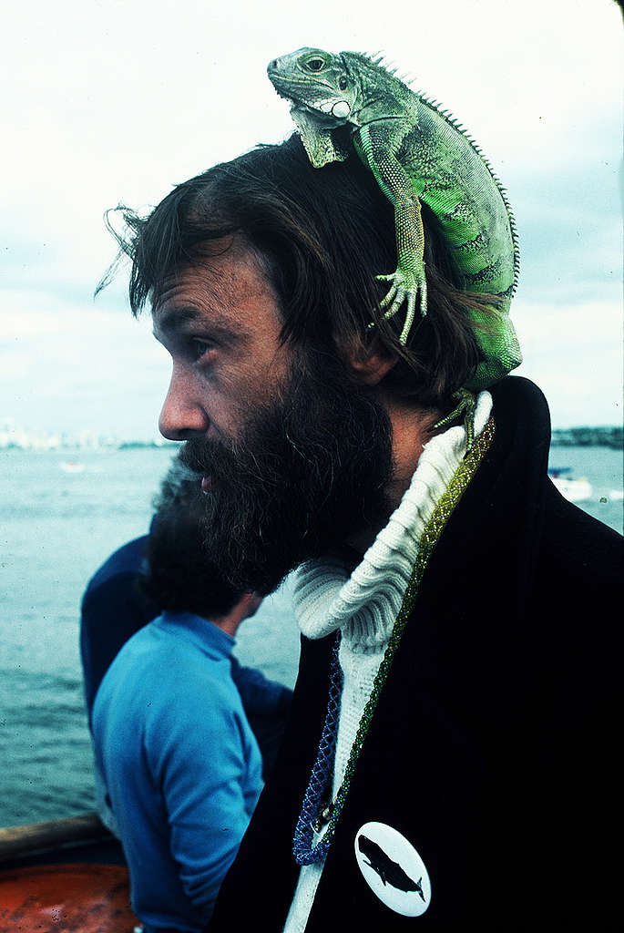 Bob Hunter. © Greenpeace Bob Hunter. © Greenpeace