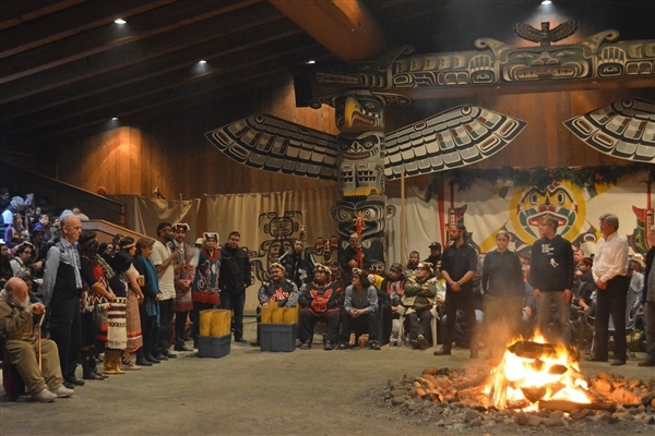 Special Greenpeace Ceremony at Willie Family Potlatch - Jill Hirschbold, photographer