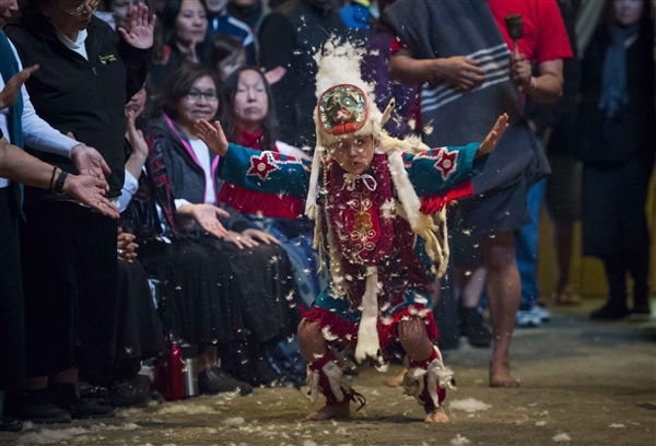 Willie Family Potlatch March 2015 photo John Lehmann GlobeAndMail