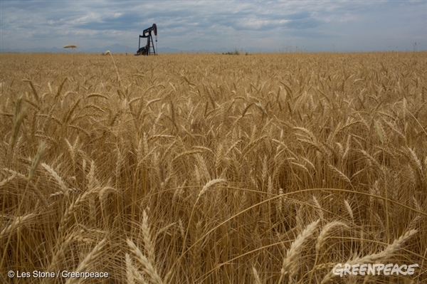 Oil well in USA