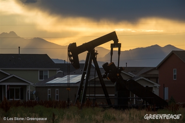 Oil well in the USA