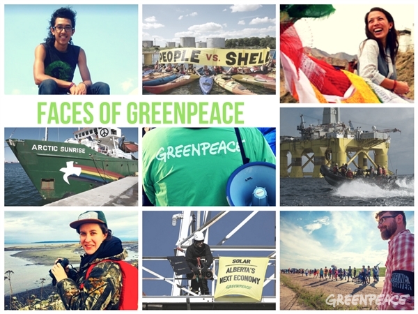 Faces of Greenpeace