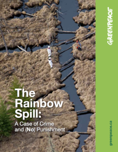 The Rainbow Spill: A Case of Crime and (No) Punishment