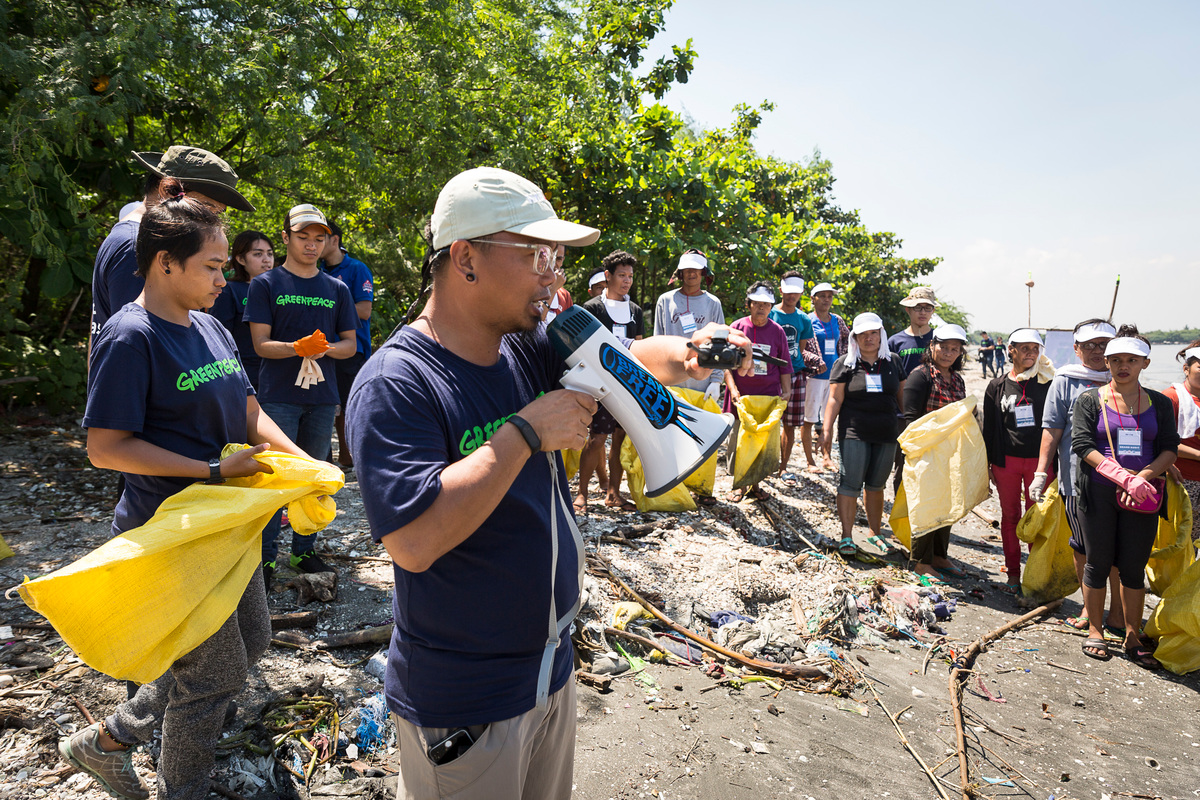 Freedom Island Waste Clean-up and Brand Audit in the Philippines