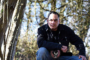 Will George at Kinder Morgan Tank Farm in British Columbia