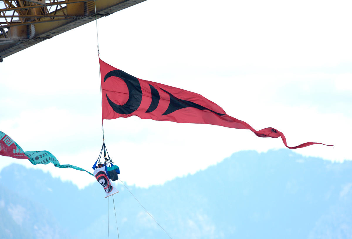 Bridge Blockade in Vancouver