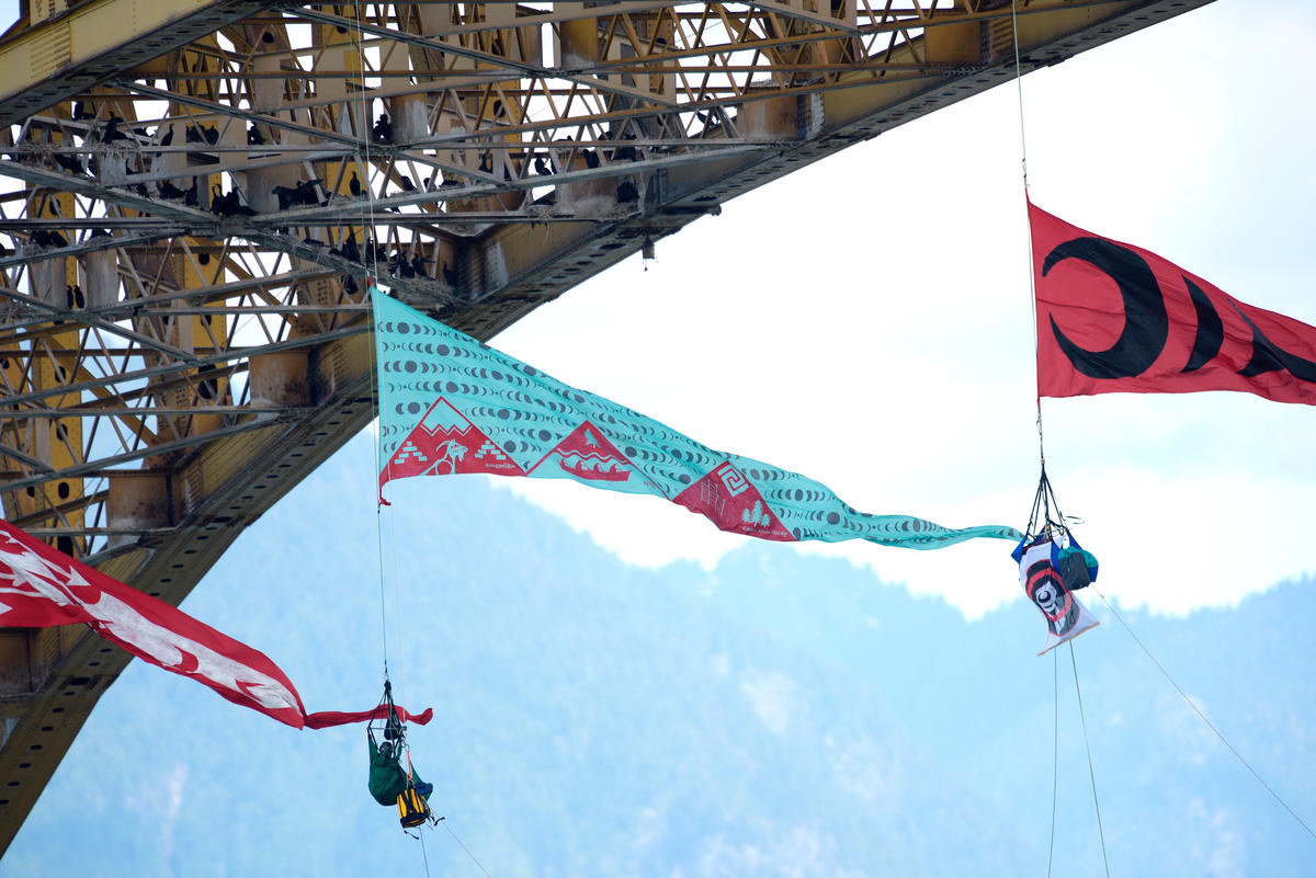 Bridge Blockade in Vancouver