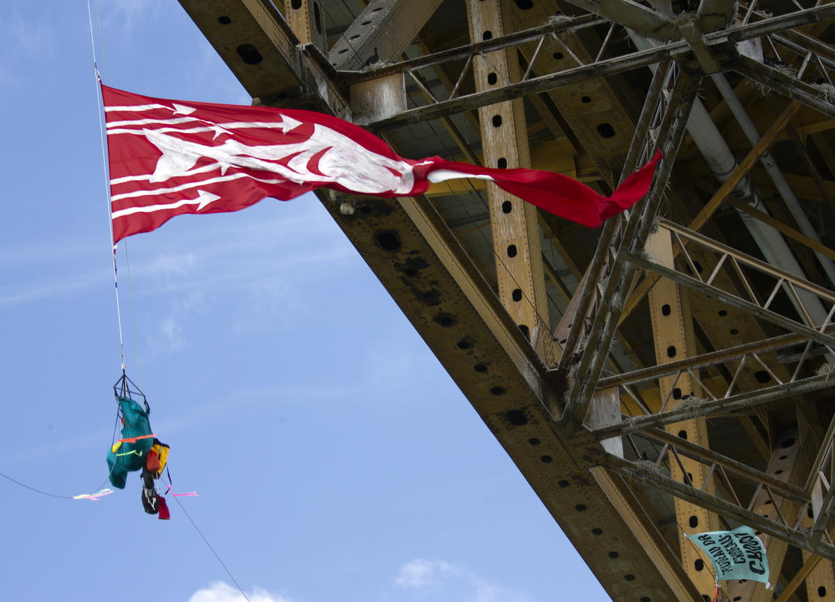 Bridge Blockade in Vancouver