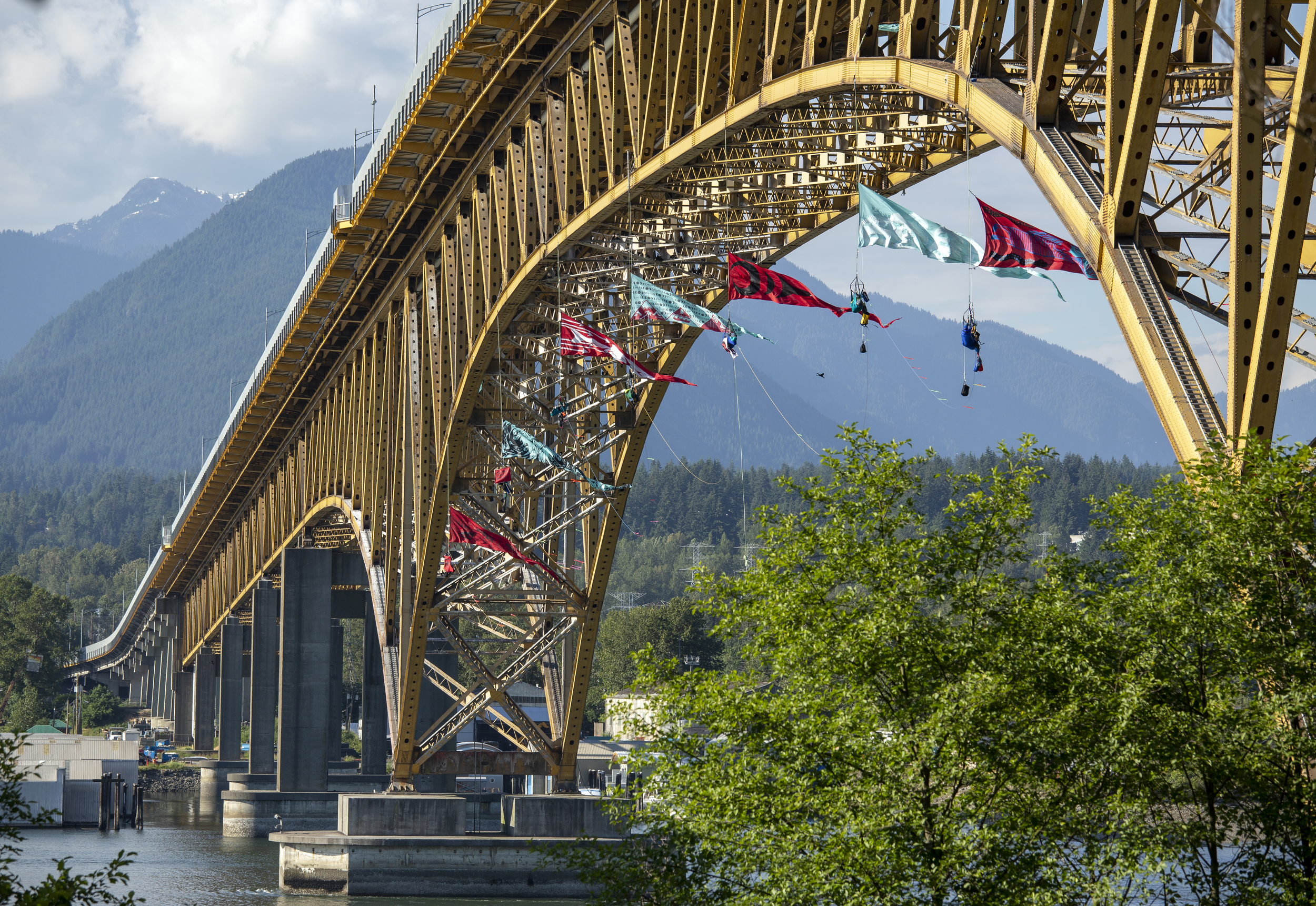Bridge Blockade in Vancouver