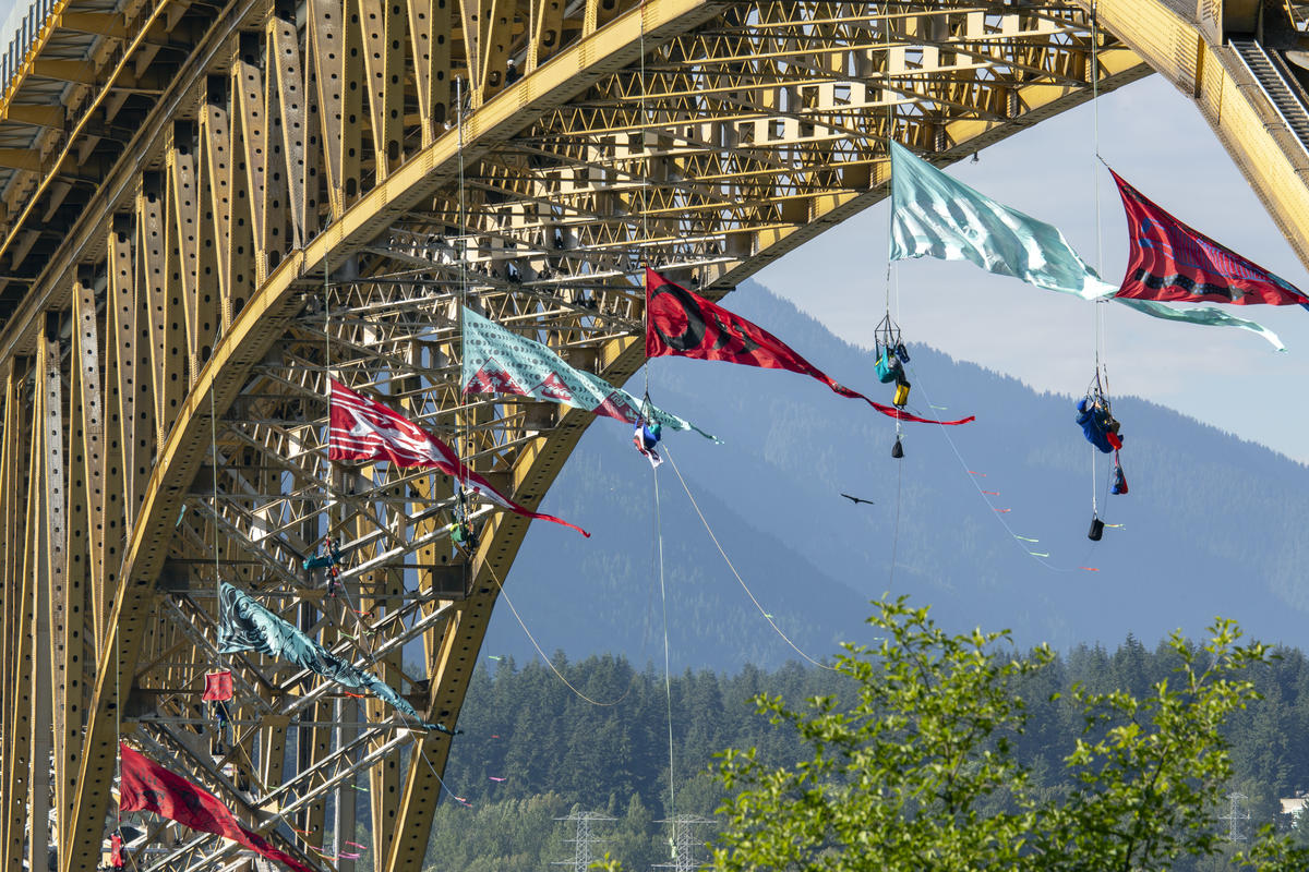 Bridge Blockade in Vancouver