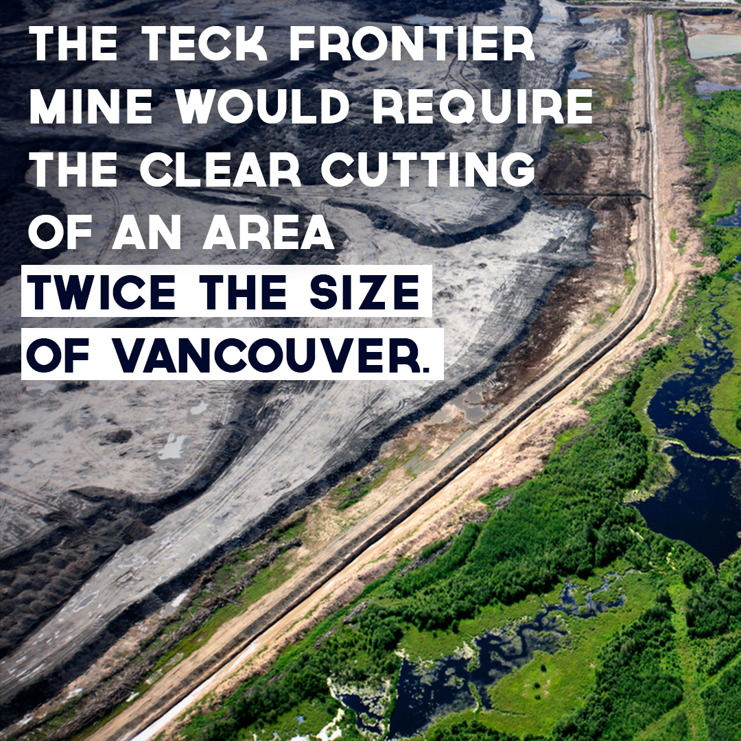 Teck Frontier, one of the largest tar sands mining projects ever